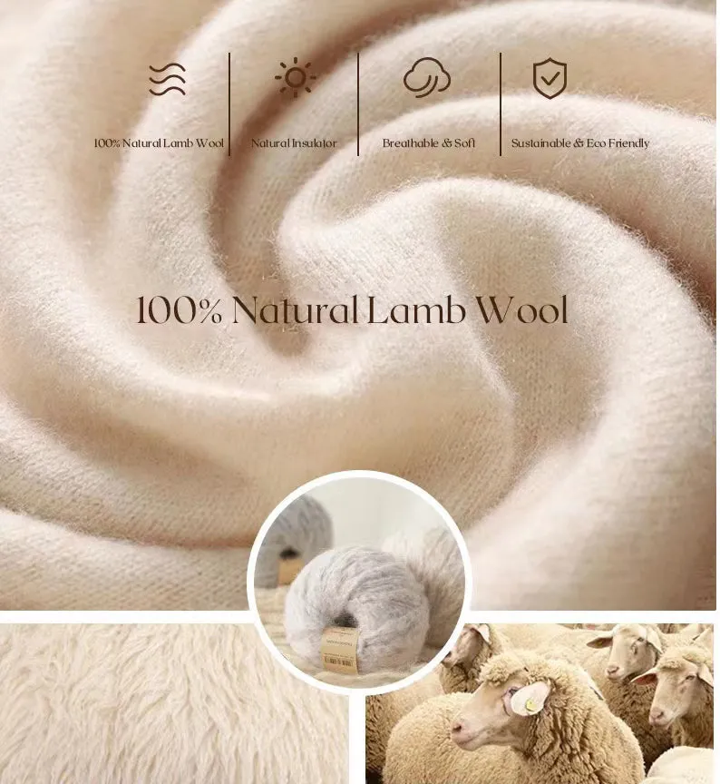 100% Lamb Wool Camille Scarves