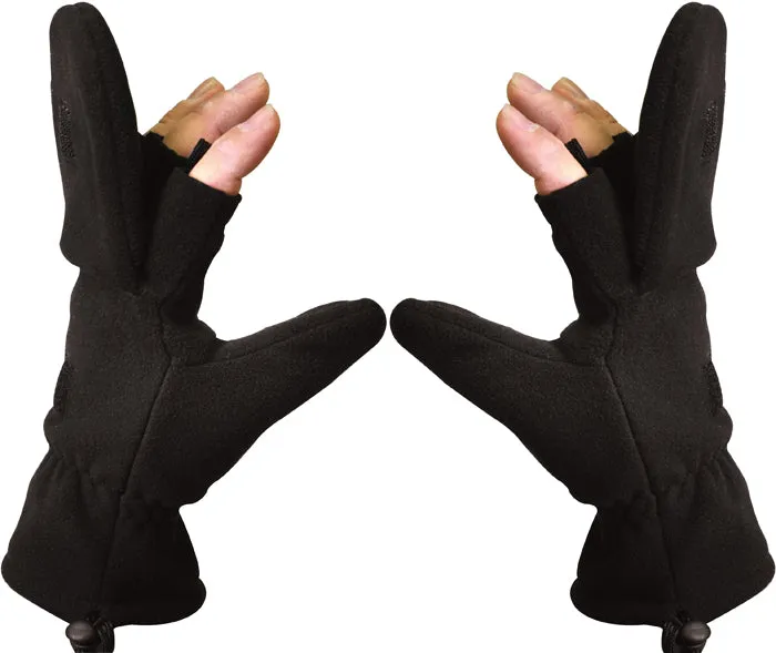 Black - Military GI Style Sniper Gloves