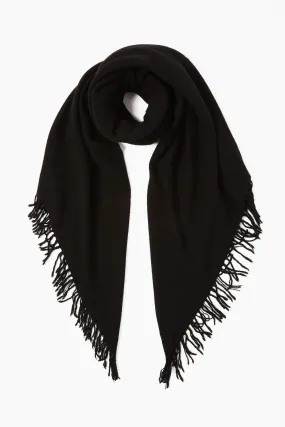 Cashmere Scarf in Black