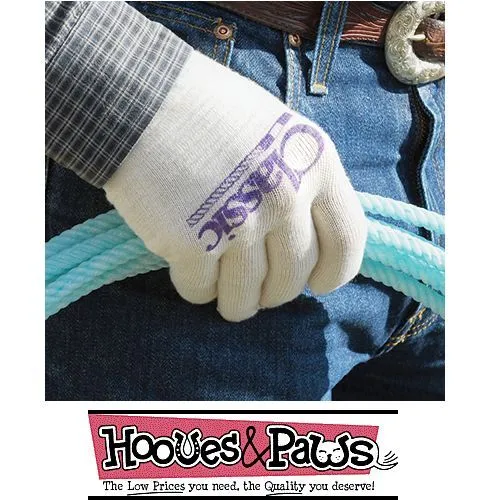 Classic Equine Classic Roping Glove 08 12 Pack