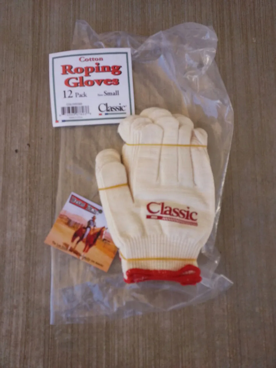 Classic Equine Classic Roping Glove 08 12 Pack