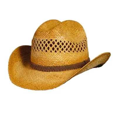 Conner Trailblazer Organic Raffia Western Hat