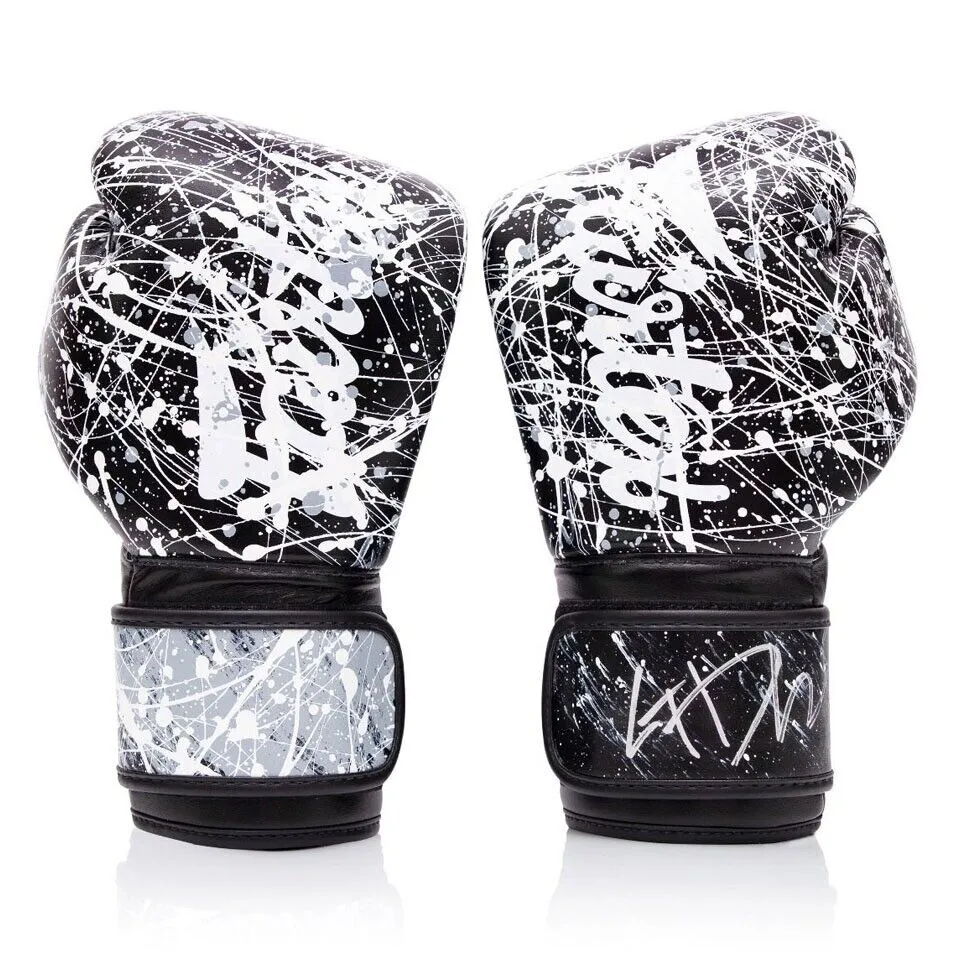 Fairtex Mens Painter Boxing Gloves Muay Thai Kickboxing