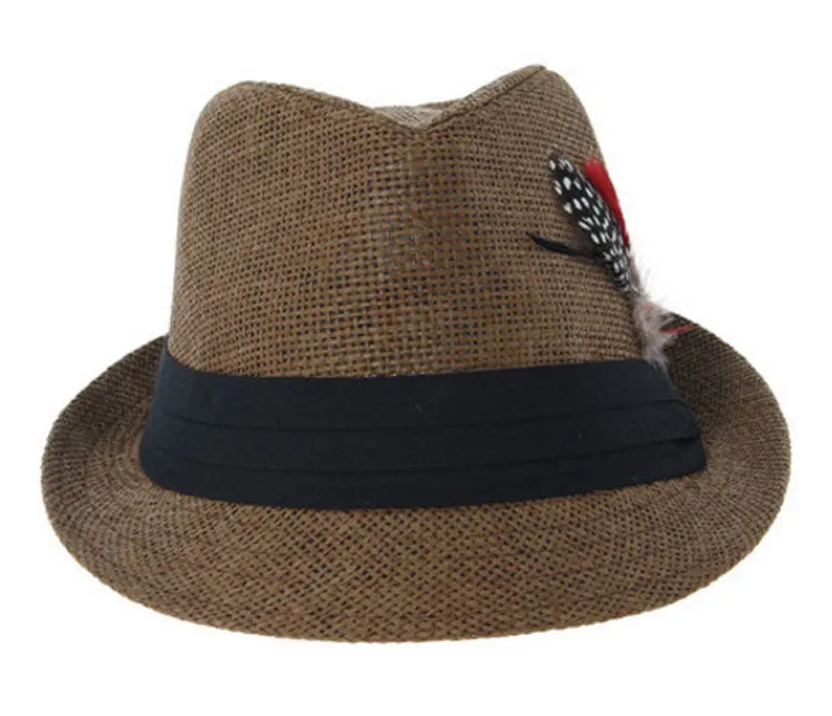 Fedora Hat with Feather