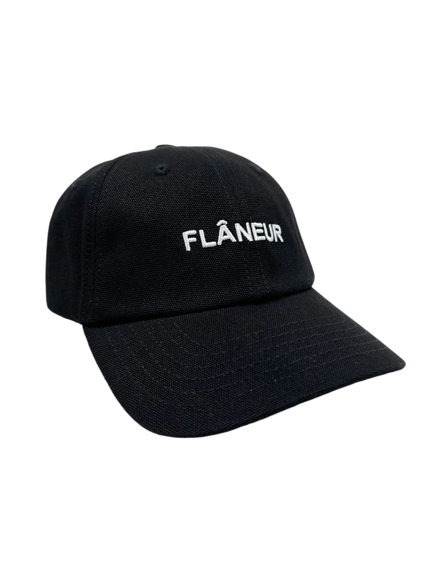 Flaneur Logo Cap Black