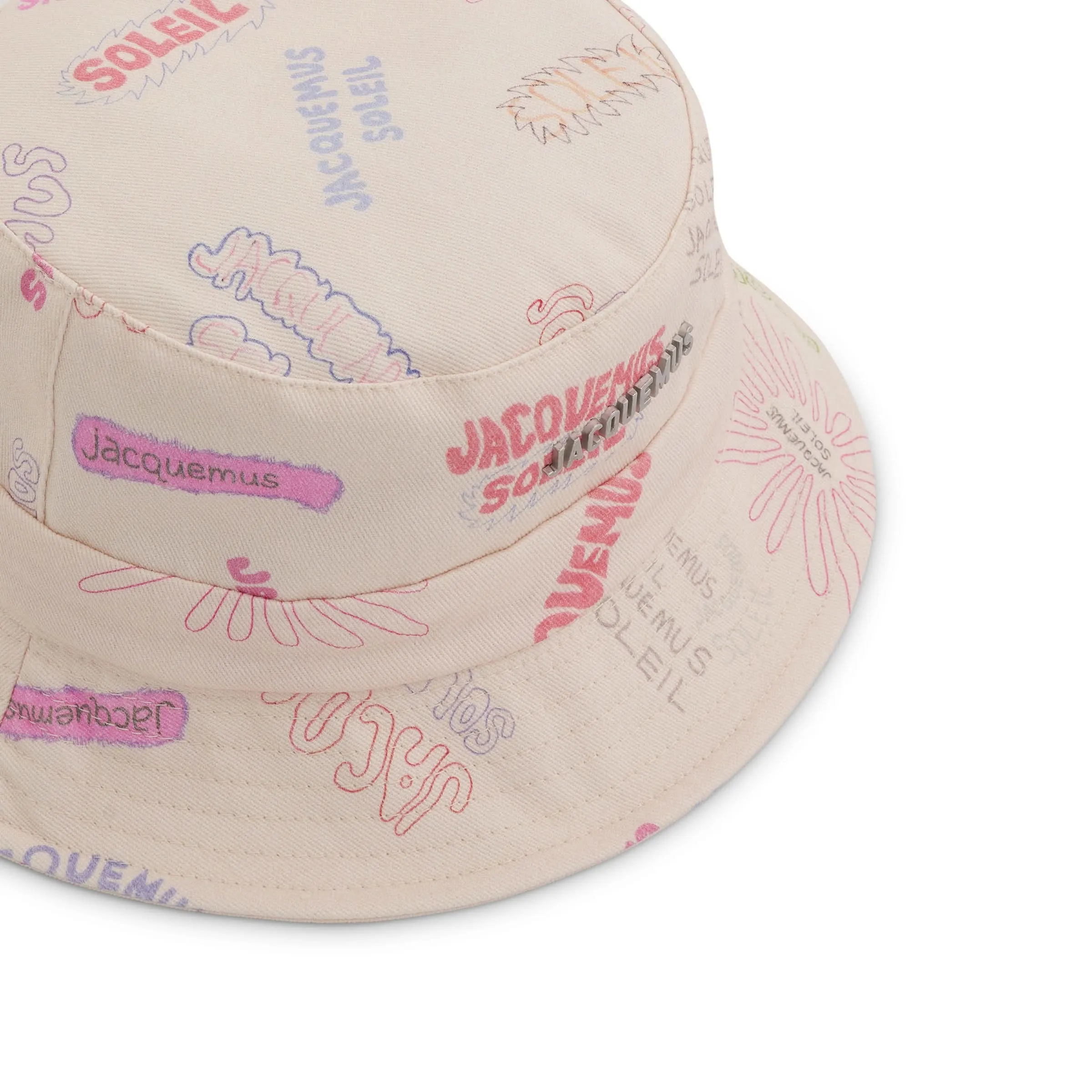 Gadjo Knotted Bucket Hat in Multi Tags