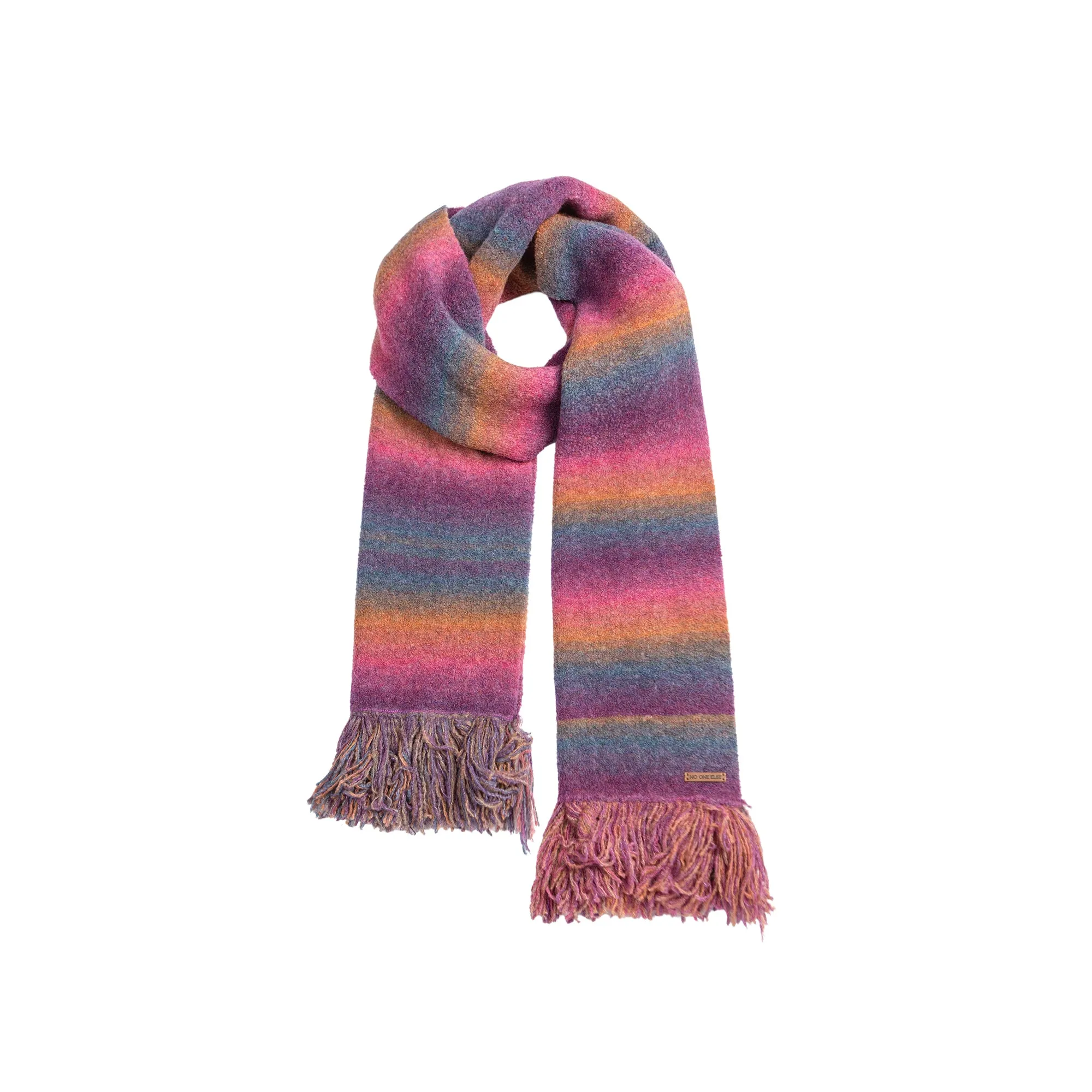 Gradient Striped Scarf