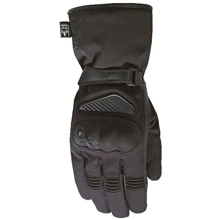 IXON WOMENS PRO ARROW LEATHER/TEXTILE BLACK WINTER GLOVES🔥