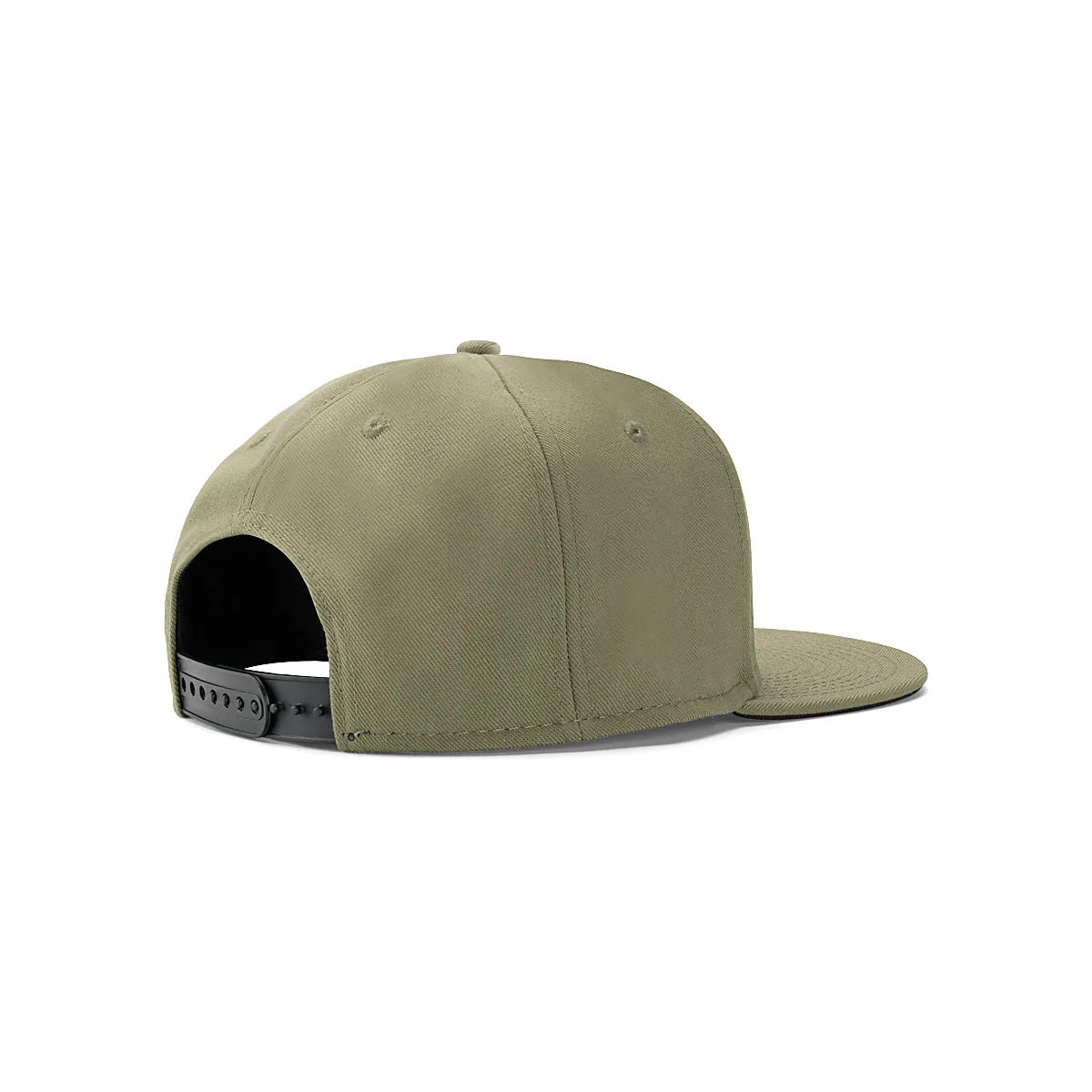 JJFU STATEMENT SNAPBACK FLATBILL HAT - OLIVE