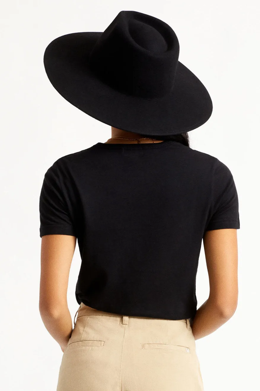 Joanna Felt Basic Hat - Black