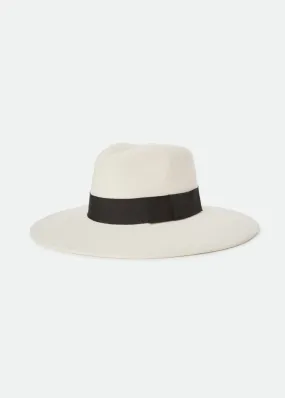 Joanna Felt Hat - Dove/Black