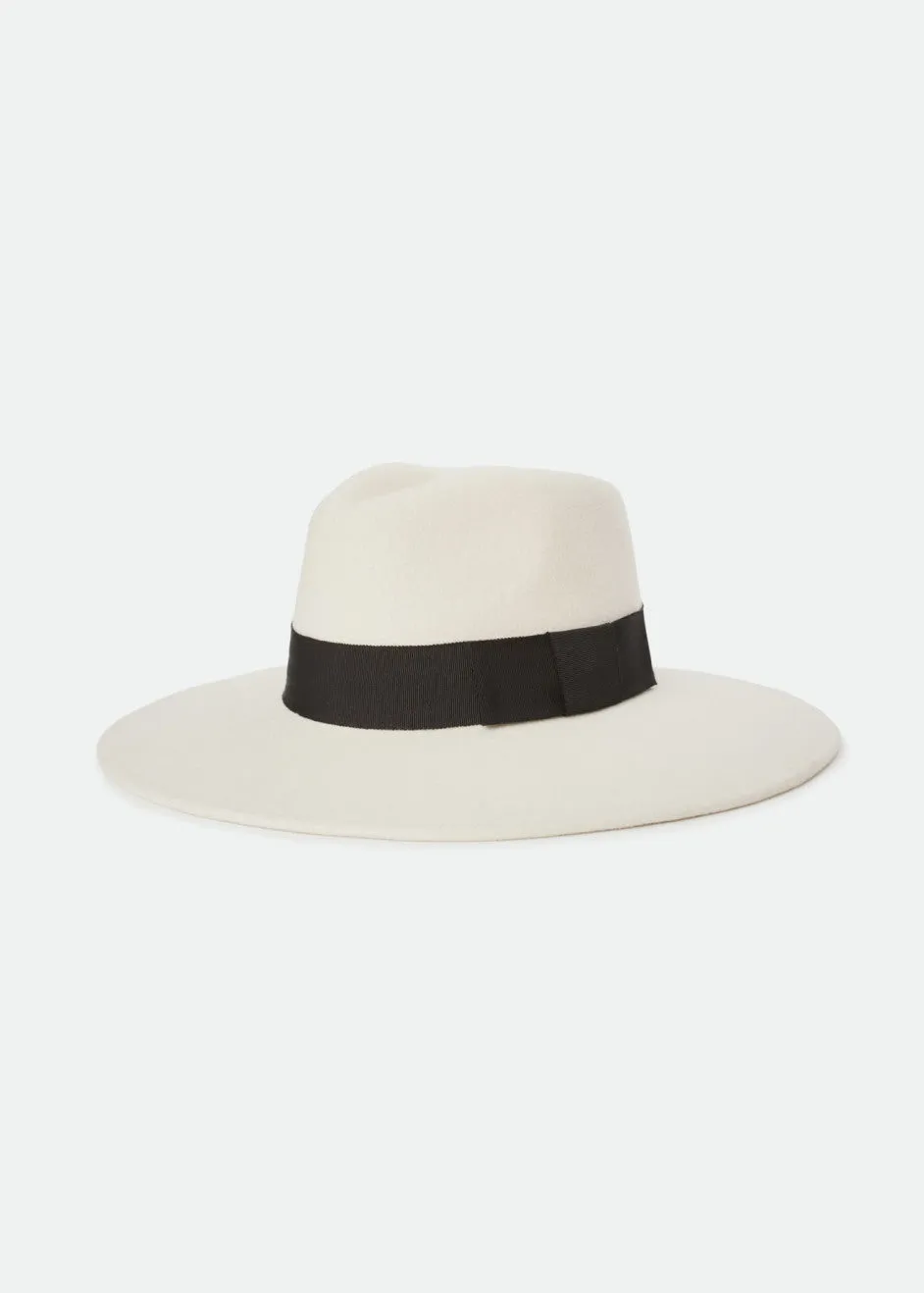 Joanna Felt Hat - Dove/Black