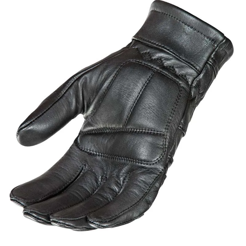 Joe Rocket Classic Mens Leather Gloves Black