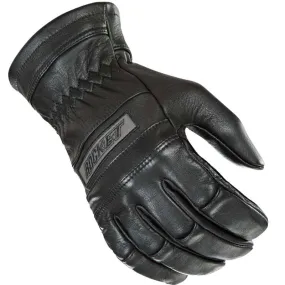 Joe Rocket Classic Mens Leather Gloves Black