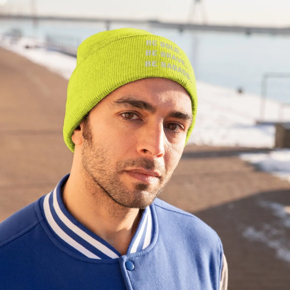 Knit Statement Beanie