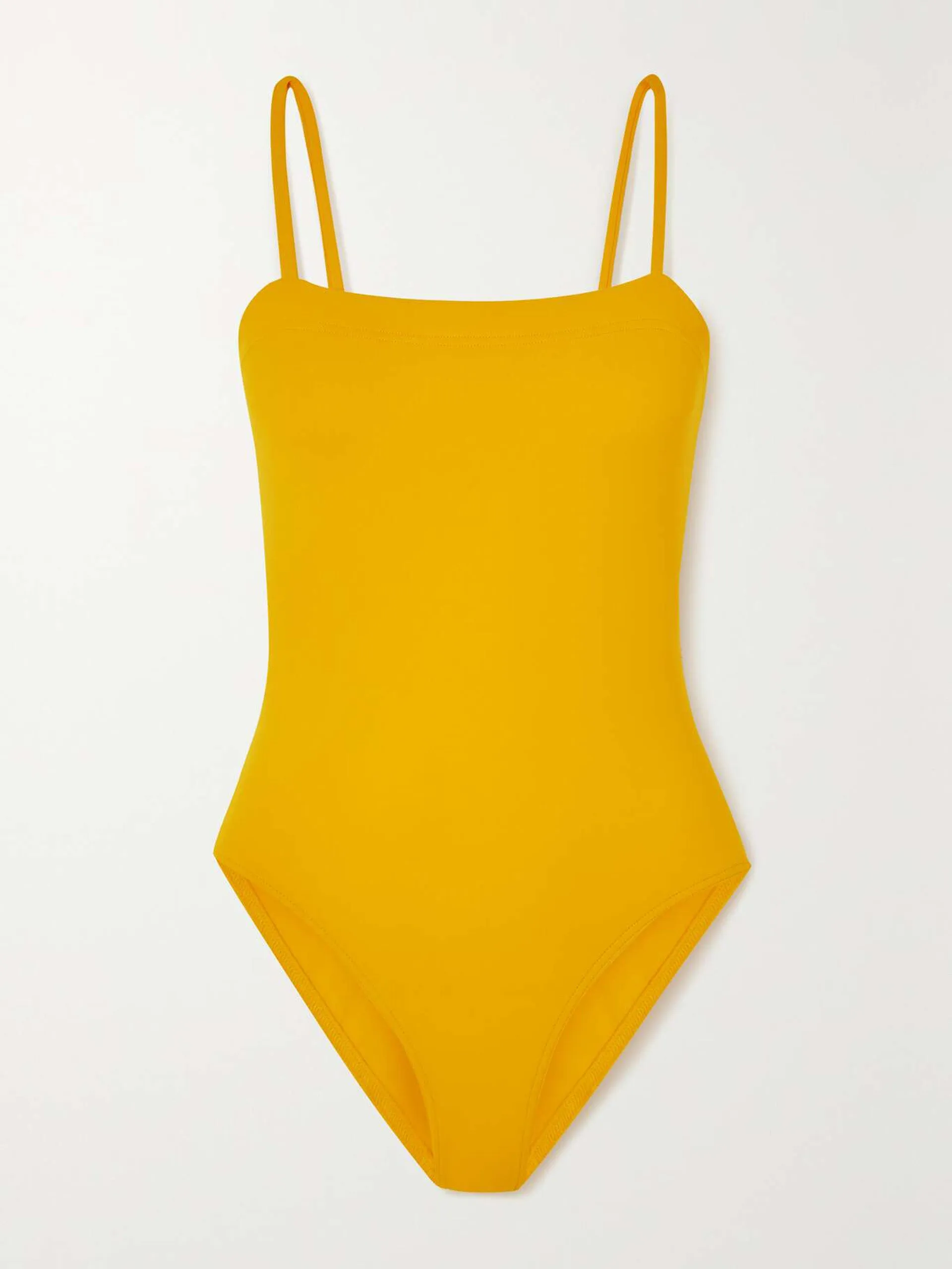 Les Essentiels Aquarelle yellow swimsuit