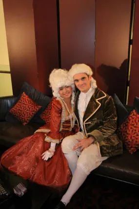 Male and Female Venice Carnival Costumes