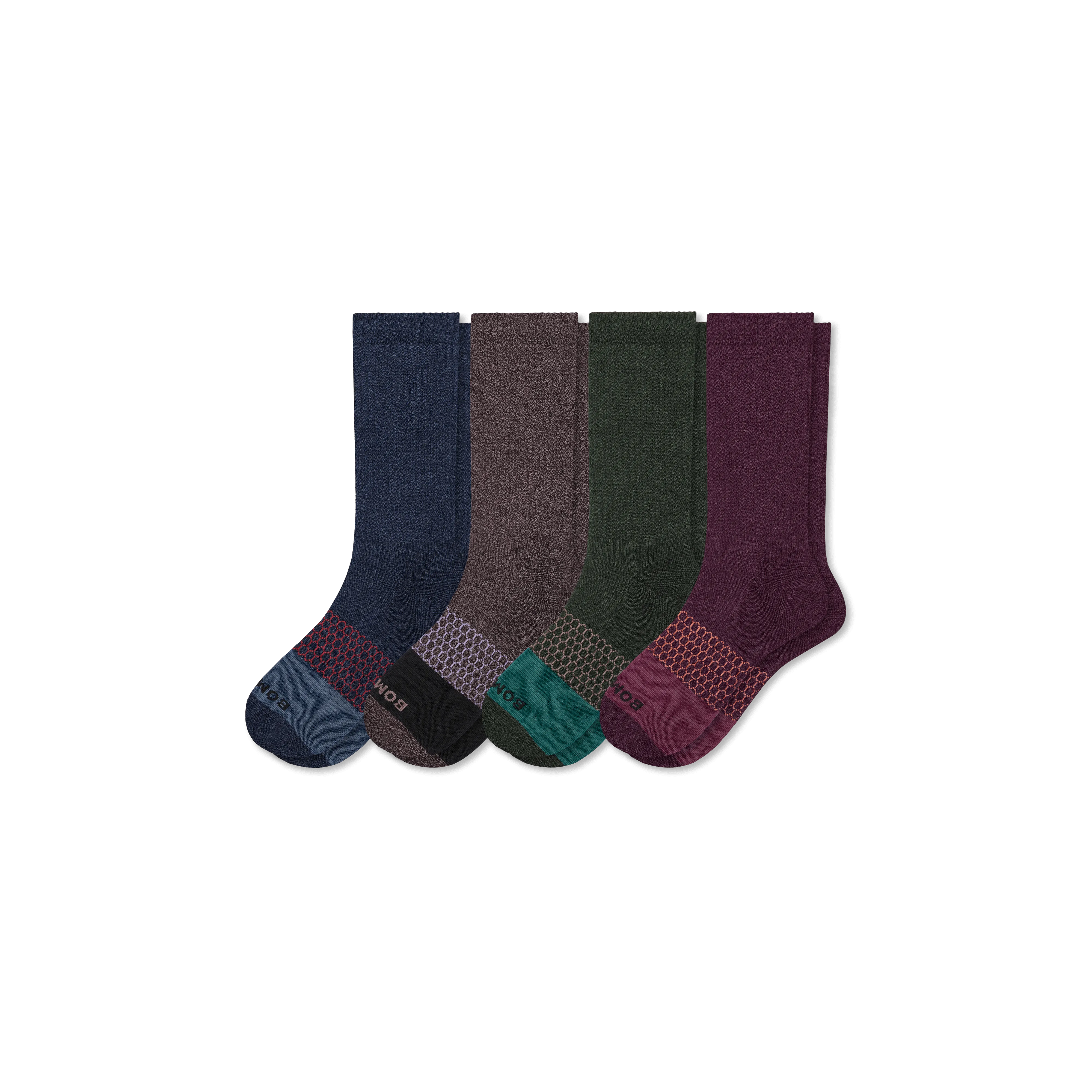 Men's Marl Calf Sock 4-Pack