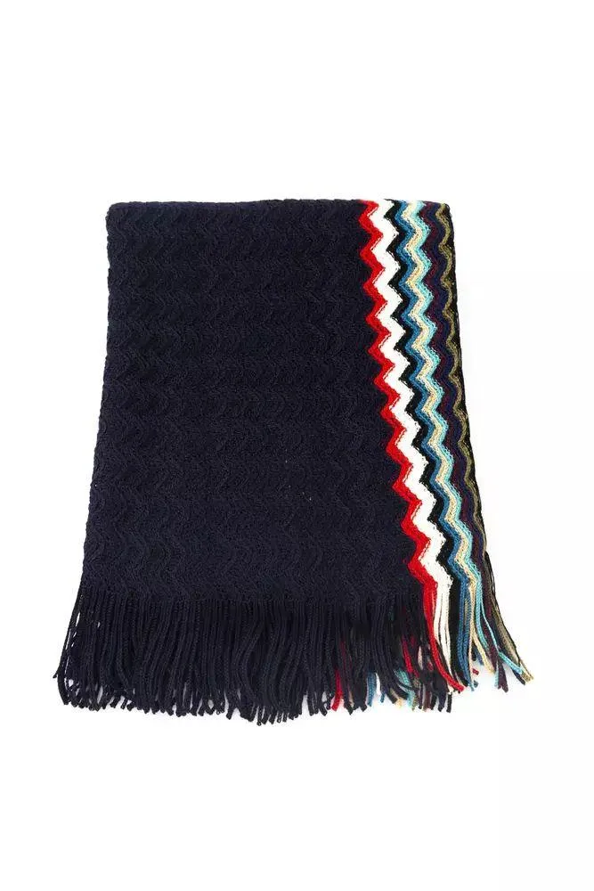 Missoni Black Wool Scarf