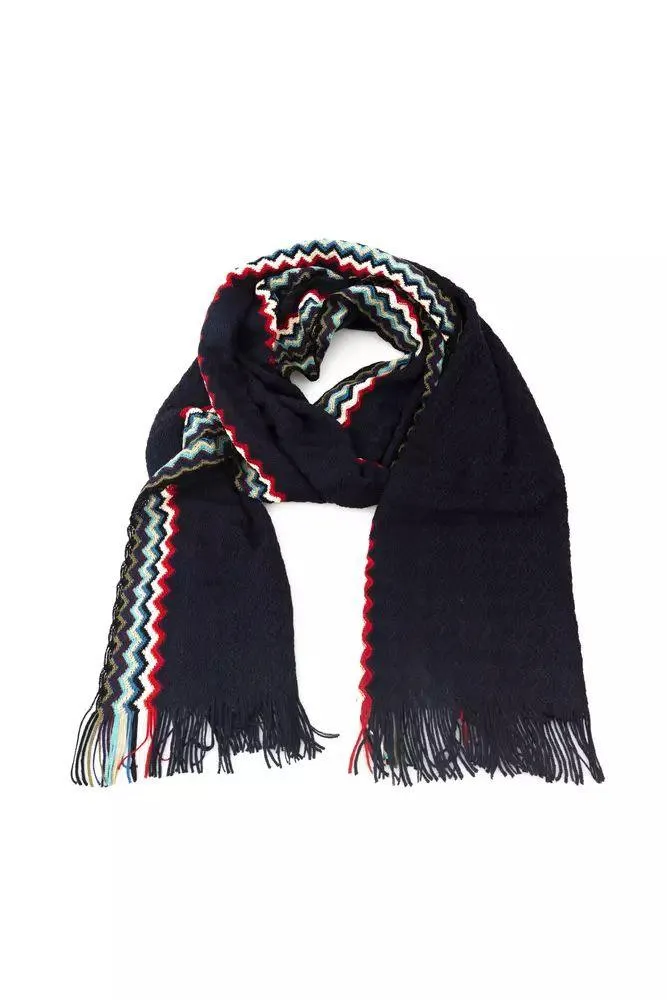 Missoni Black Wool Scarf