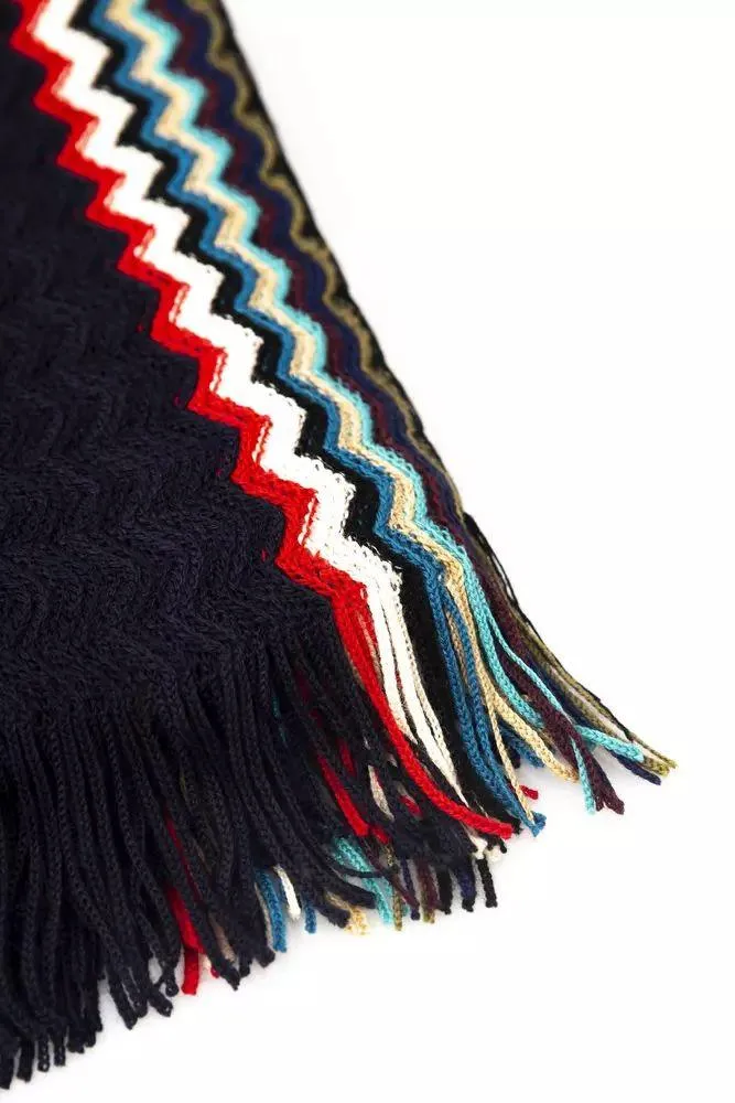 Missoni Black Wool Scarf