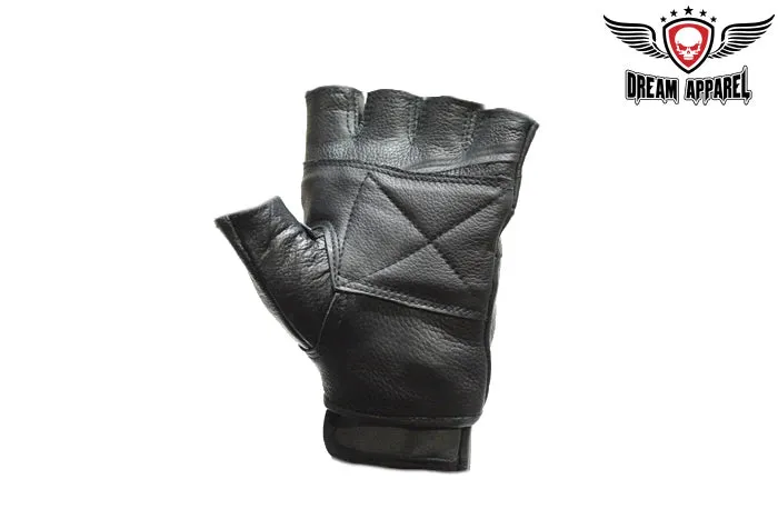 Motorcycle Fingerless Gloves