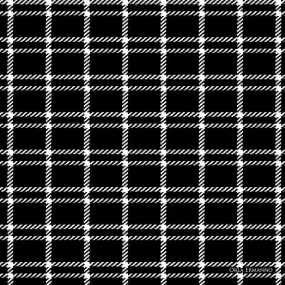 Orla Ermanno Black/white dogtooth  OE223-2 90cm