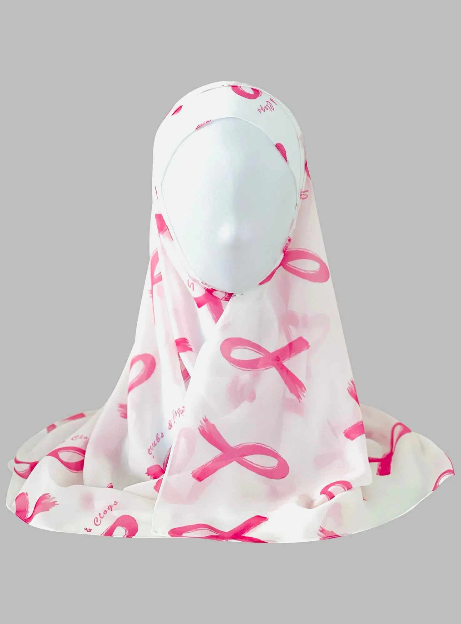 Pink Ribbon Scarves