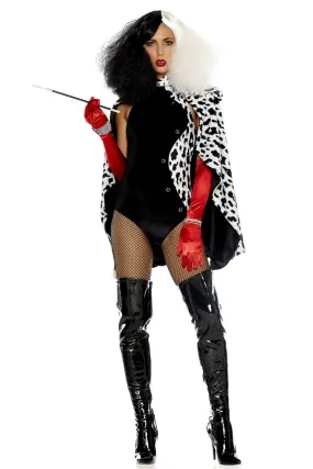 Plus Size Devilish Villain Costume