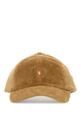 Polo Ralph Lauren Velvet Ribbed Baseball Cap With Nine