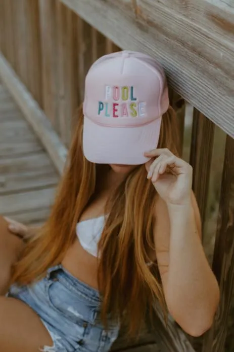 Pool Please Foam Trucker Hat