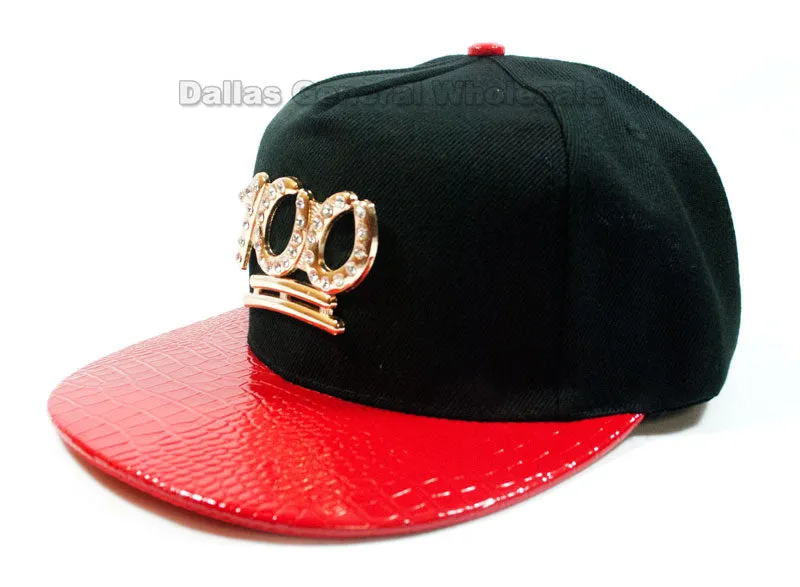 "100" Trendy Snap Back Caps Wholesale