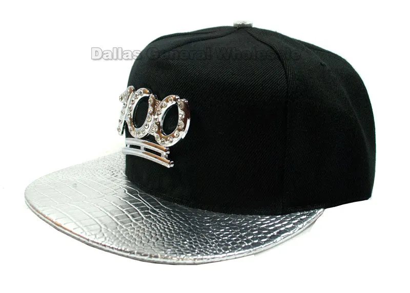 "100" Trendy Snap Back Caps Wholesale