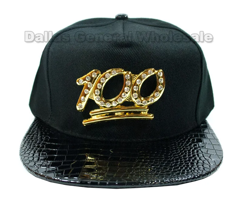 "100" Trendy Snap Back Caps Wholesale