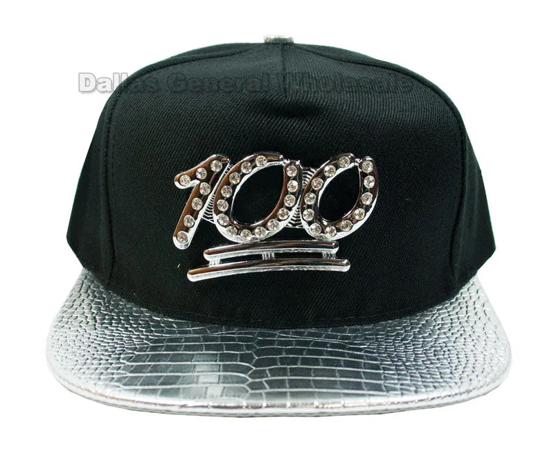 "100" Trendy Snap Back Caps Wholesale