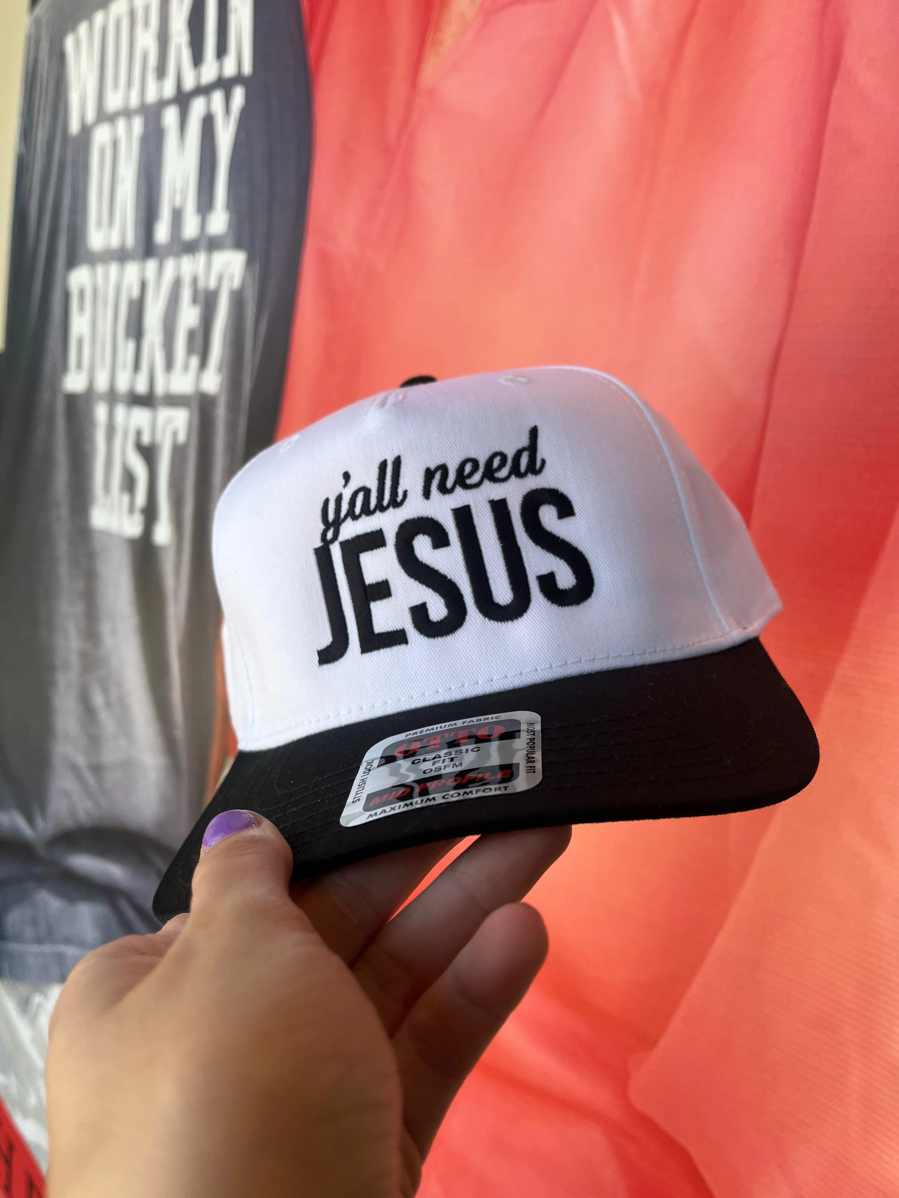 "yall need JESUS" Trucker Hat