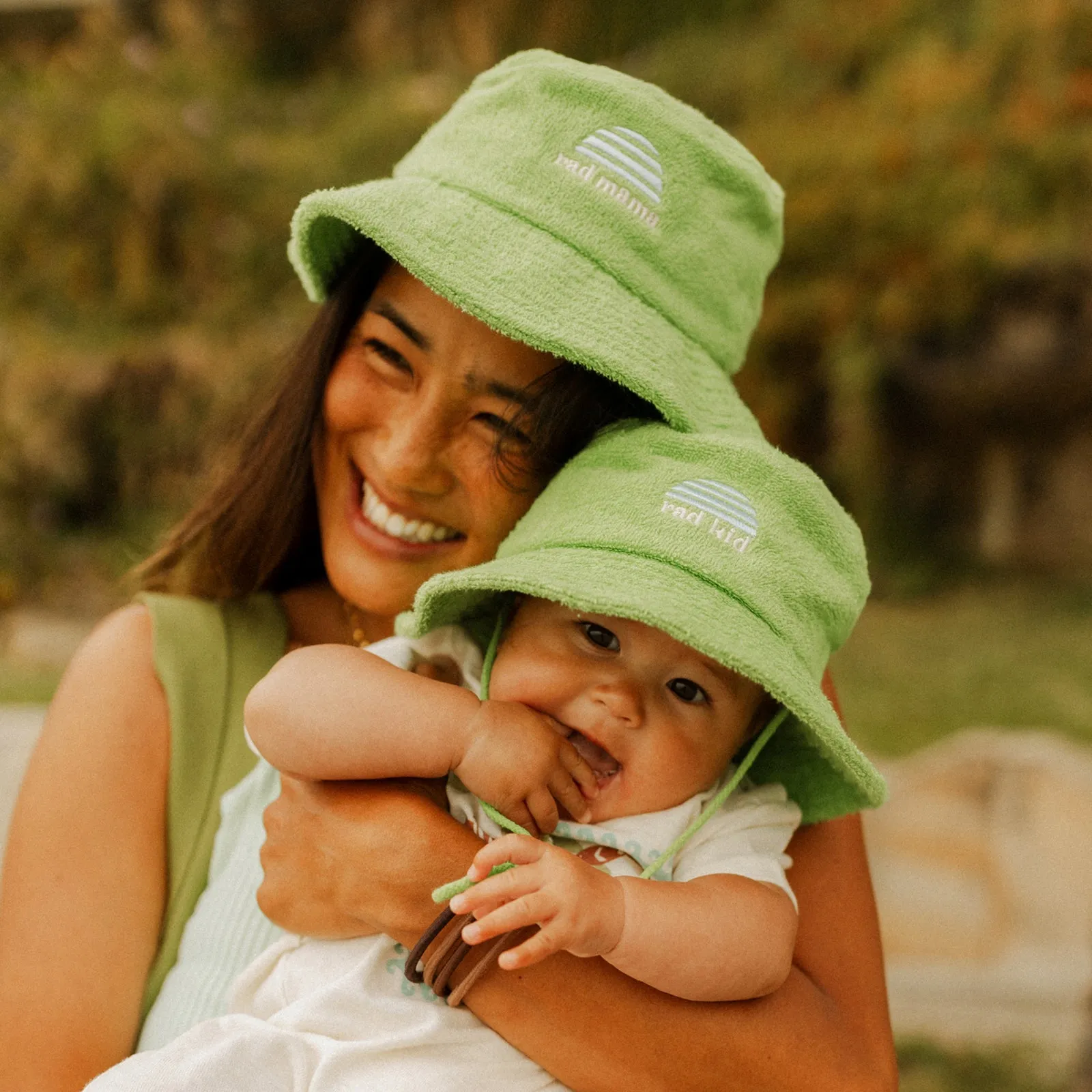 Rad Mama and Rad  Kid Bucket Hat Bundle