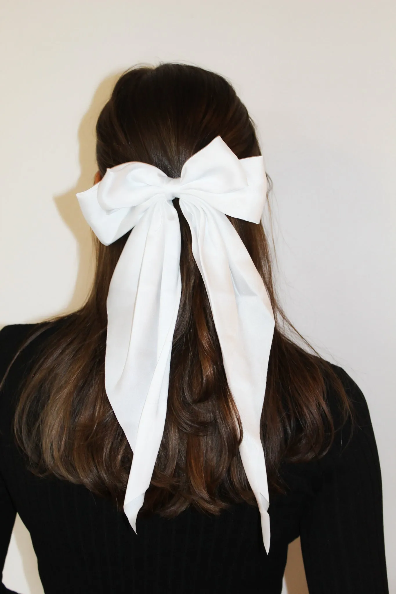 Satin Draped Hair Clip