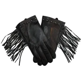 Studded Fringe Glove