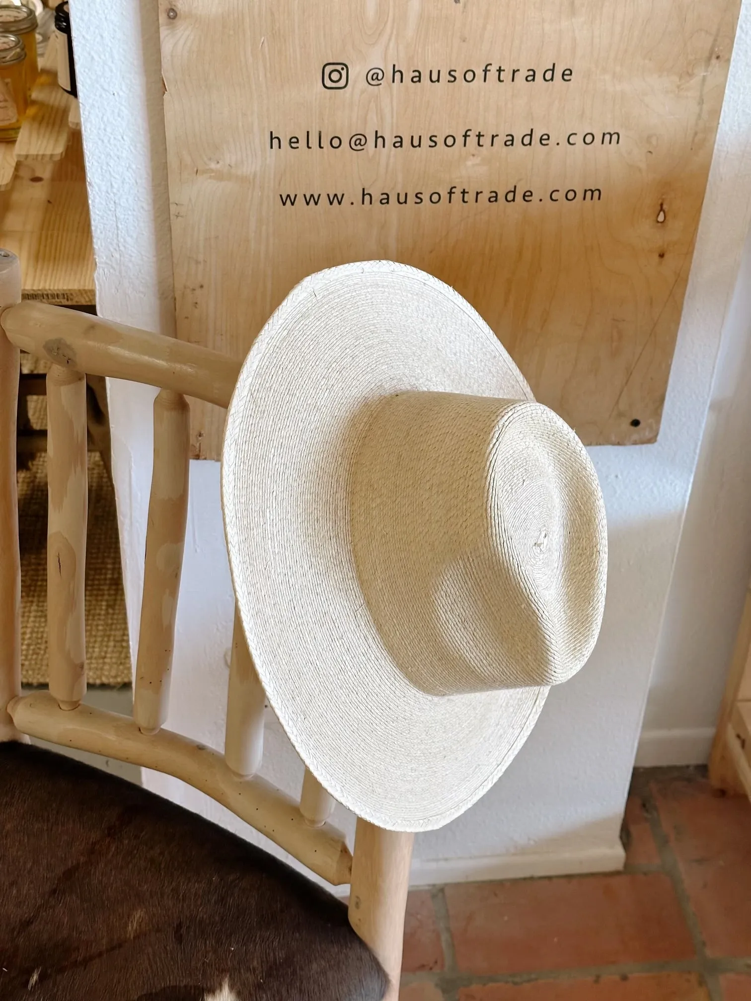 The Sunbleached Fine Palm Rancher Hat