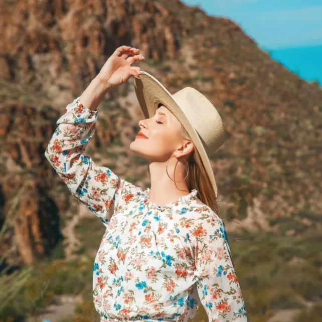 The Sunbleached Fine Palm Rancher Hat