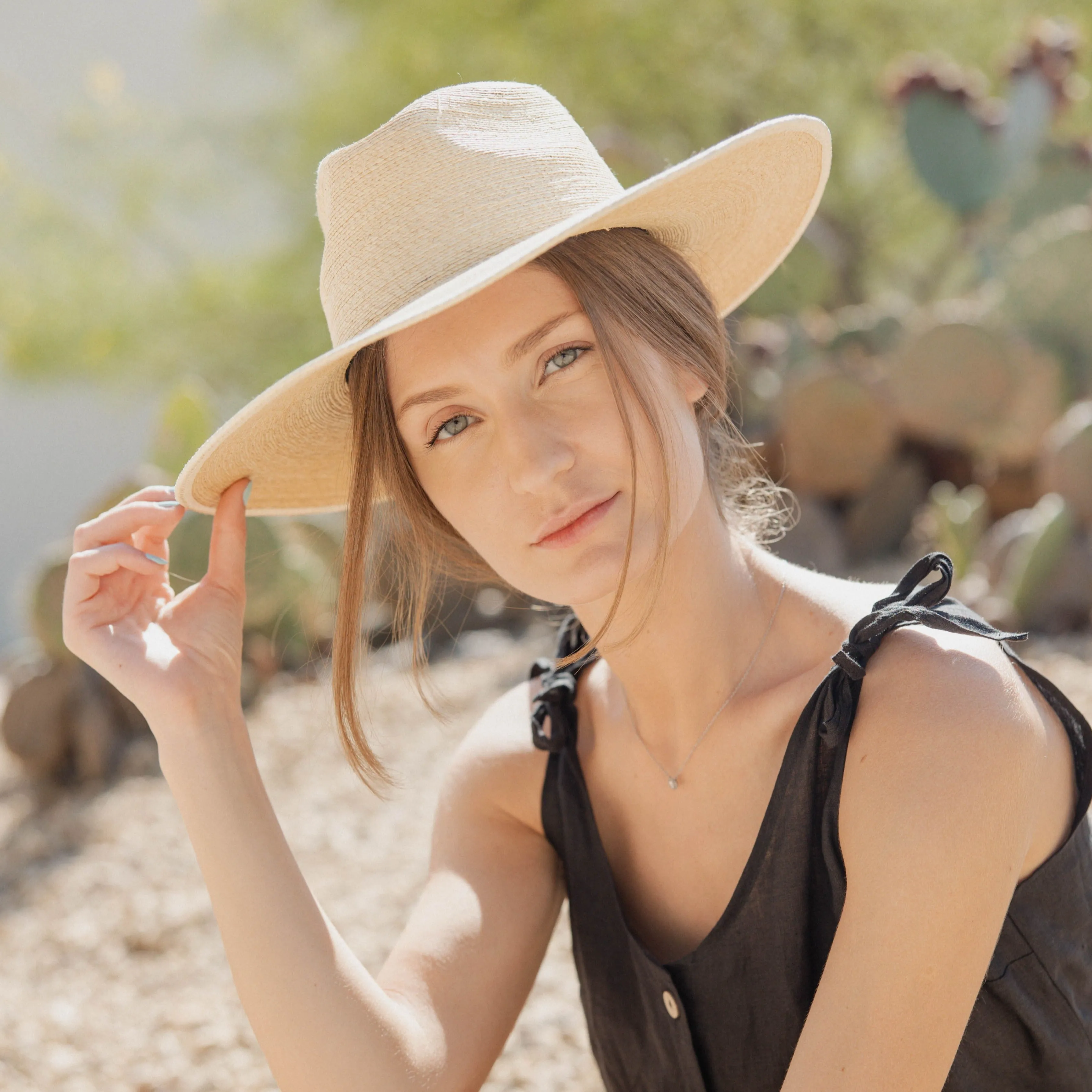 The Sunbleached Fine Palm Rancher Hat