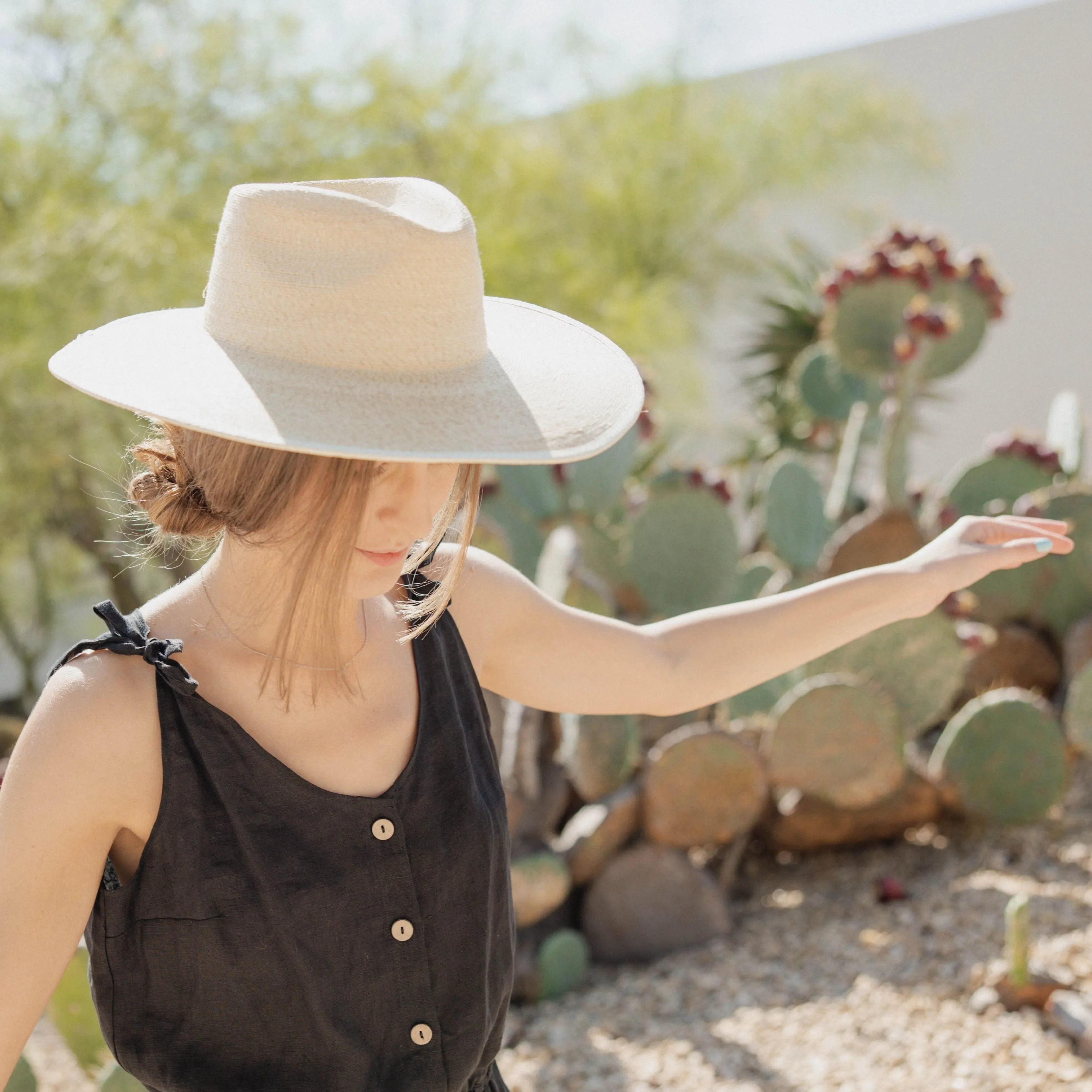 The Sunbleached Fine Palm Rancher Hat