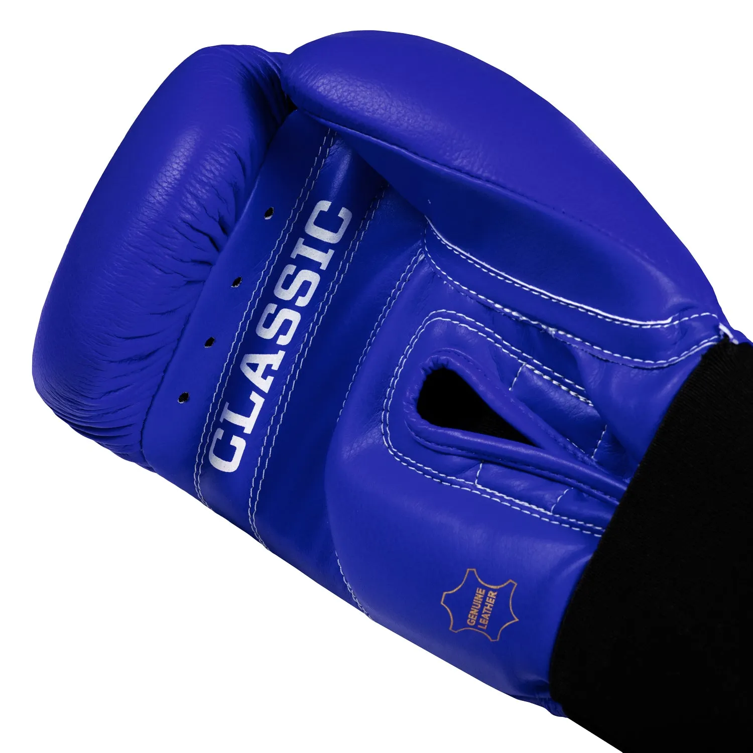 TITLE Classic Leather Elastic Training Gloves 2.0