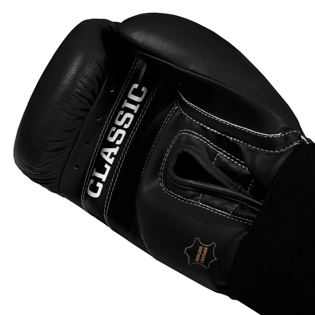 TITLE Classic Leather Elastic Training Gloves 2.0