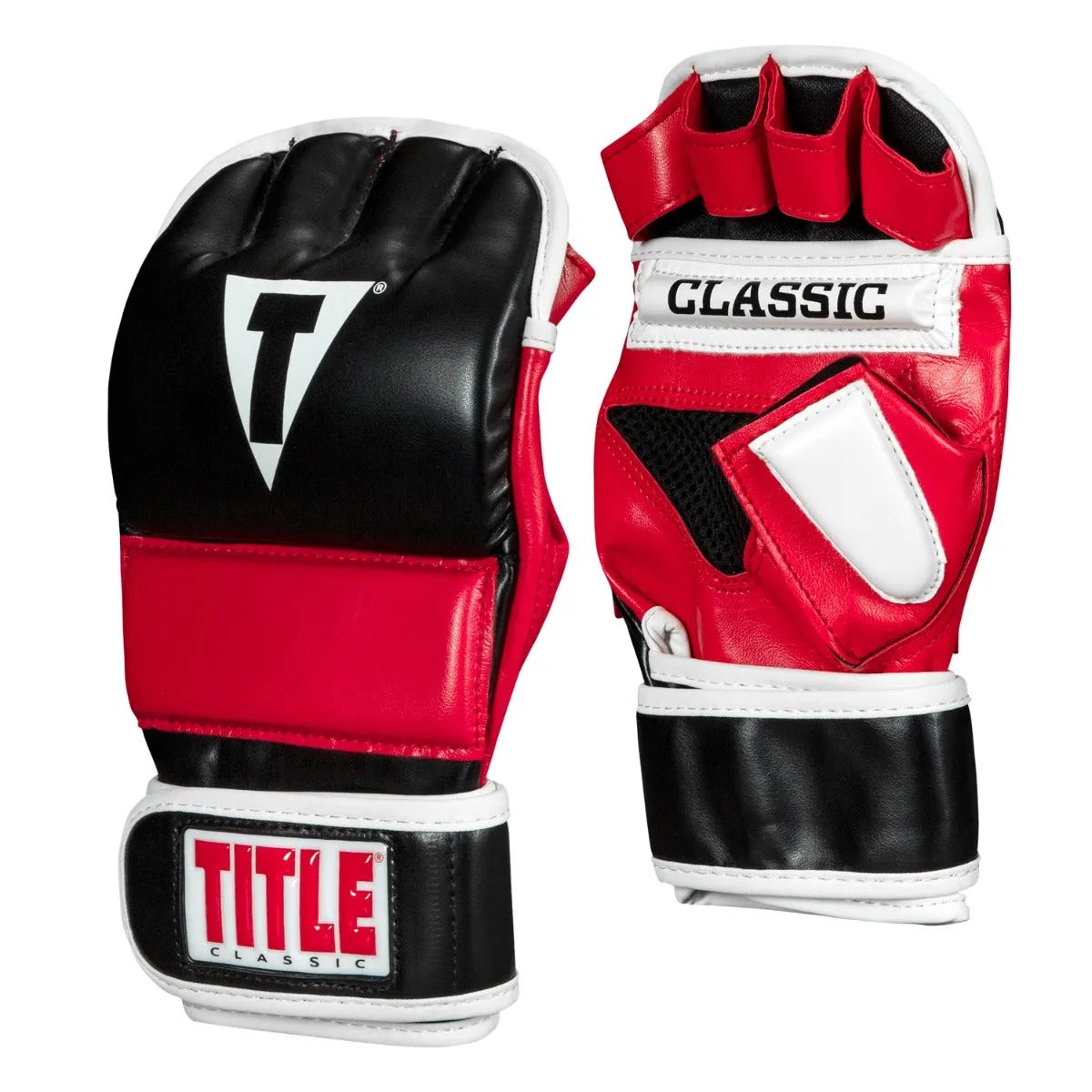 TITLE Classic Wristwrap Heavy Bag Gloves