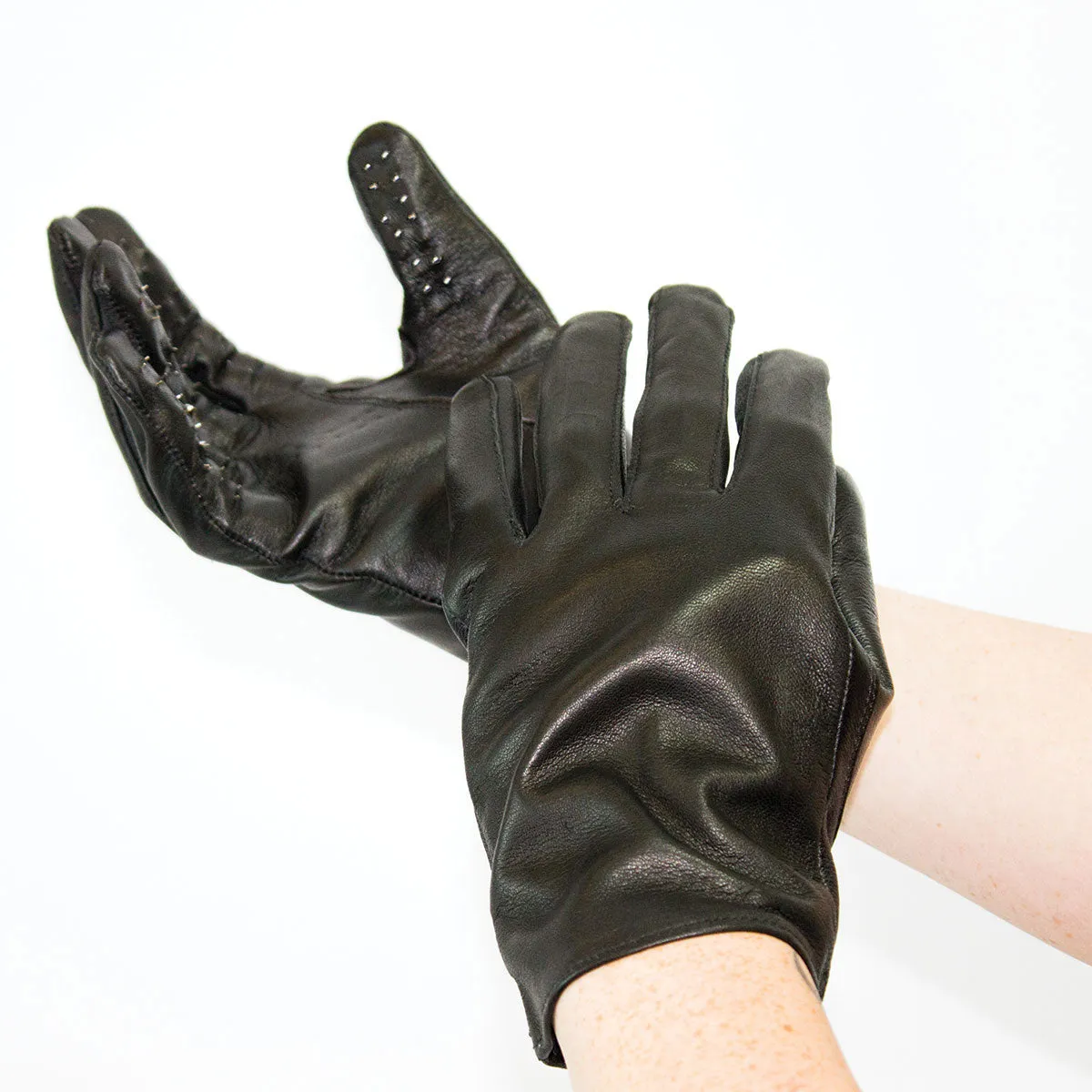 Vampire Studded Leather Gloves