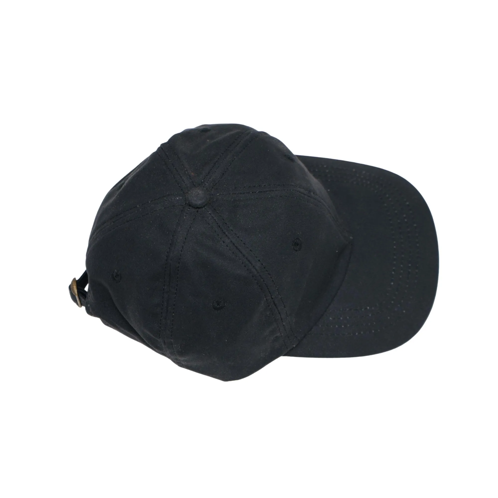 Waterproof Oilskin Cotton Baseball Cap, Adjustable Buckle, Handmade Hat