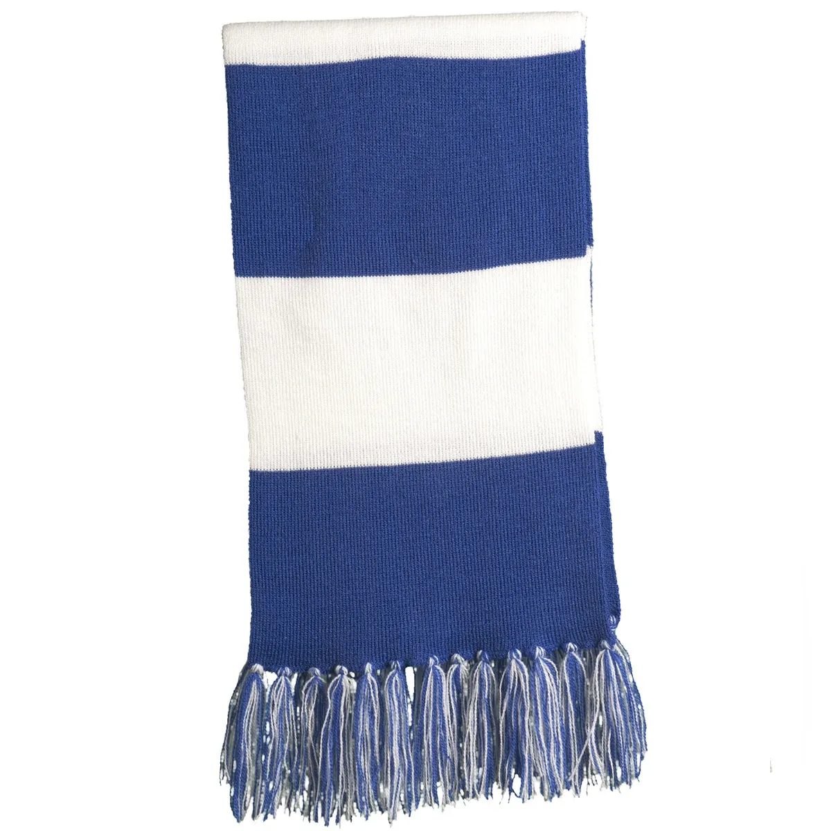 Womens Spectator Fringed Acrylic Scarf