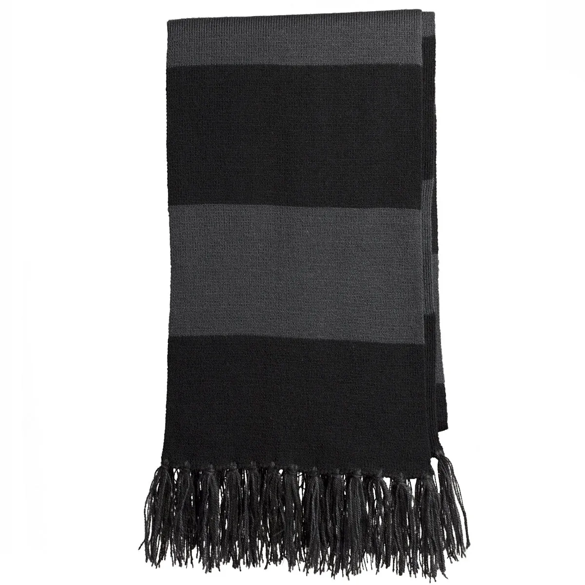 Womens Spectator Fringed Acrylic Scarf